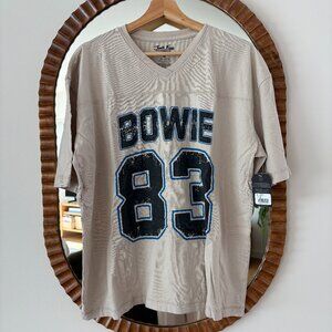 Junk Food David Bowie '83 Hockey Tee